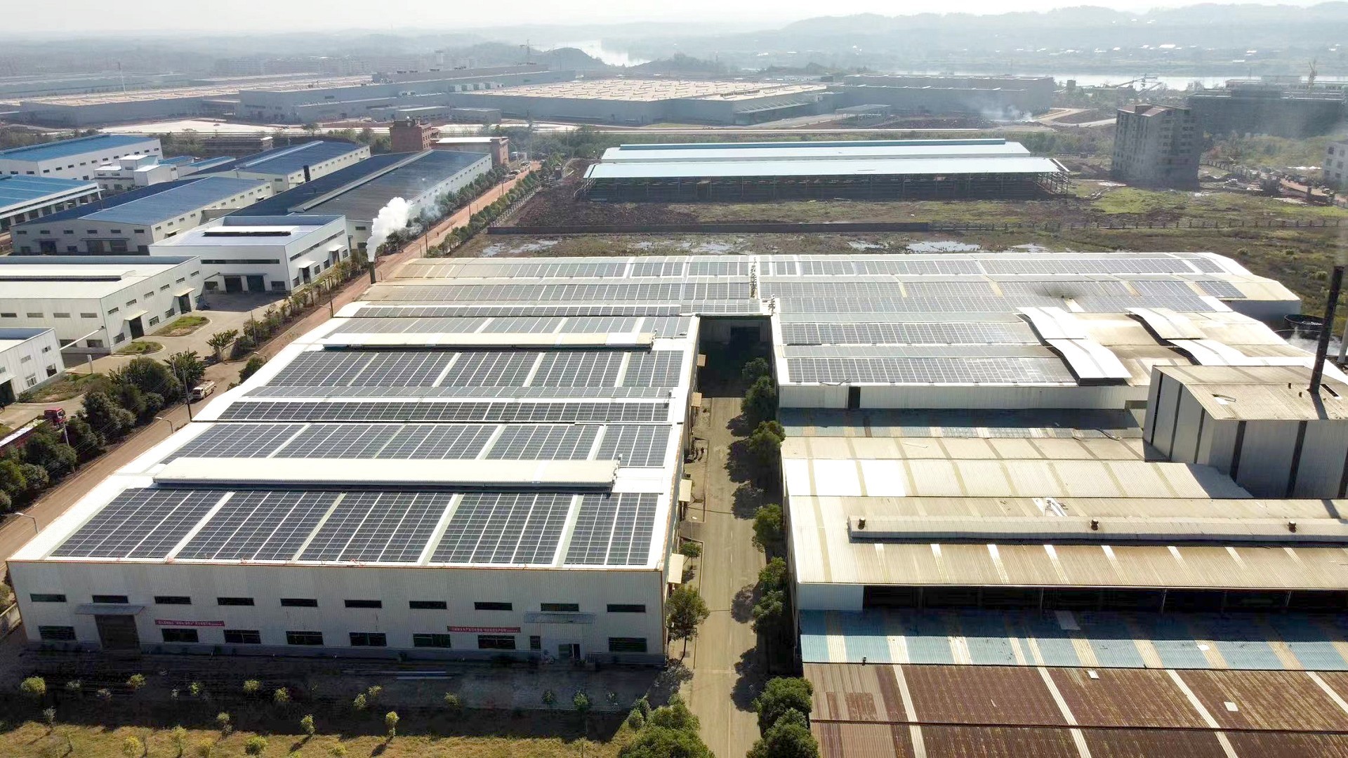 快讯｜企业光伏增容333.58千瓦！888集团绿能承建湖南顺隆工贸易光伏电站二期开工